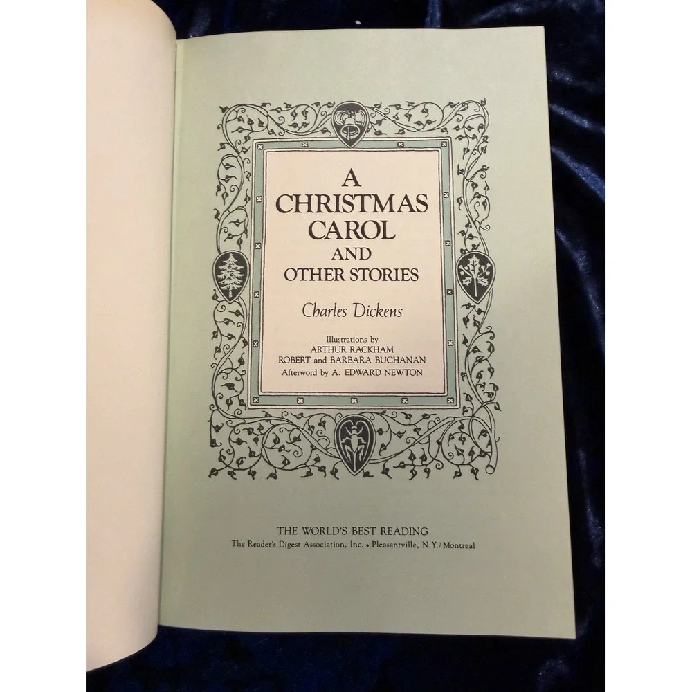 A Christmas Carol by Charles Dickens (1988) Reader's Digest World's Best Reading